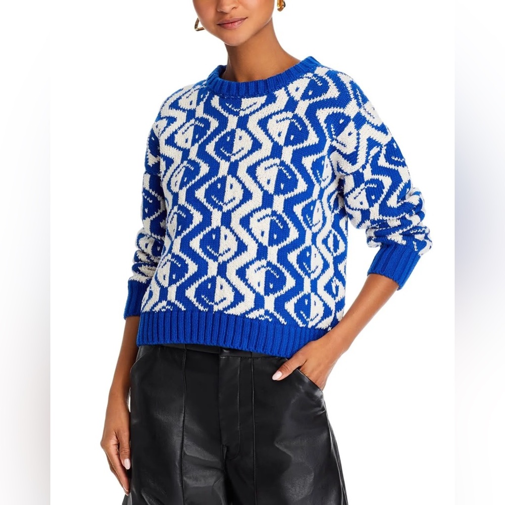 NWT MOTHER Face to Face Jumper